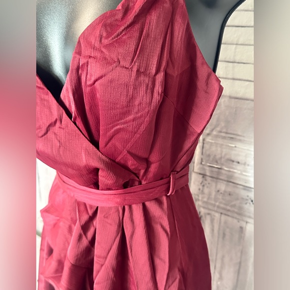 Wine mini dress - Picture 5 of 9